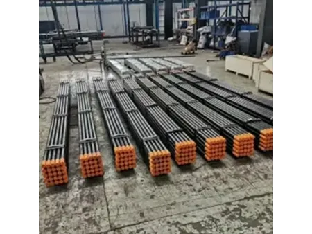 Varillas de perforación con martillo en cabeza