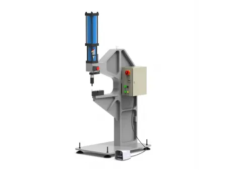 Prensa clinchadora (prensa de piso con marco en C de 8 toneladas)