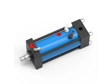 Accionamiento neumohidráulico (con cilindro de trabajo independiente), serie AT