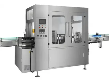 Etiquetadora automática con pegamento termofusible