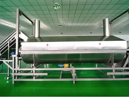 Freidora de Frutos Secos  (Freidora de Inmersión Continua)