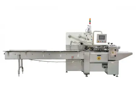 Envasadora horizontal flow pack con sellado recíproco SF-EH