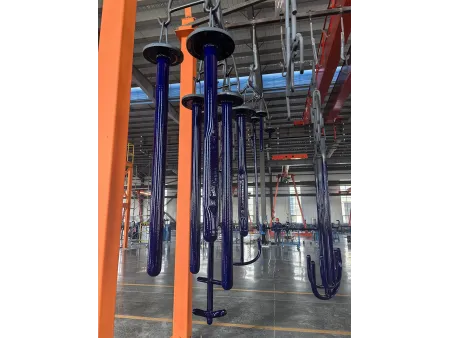Termopozo con revestimiento de vidrio