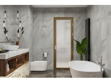 Puerta de baño de aluminio, GDM58