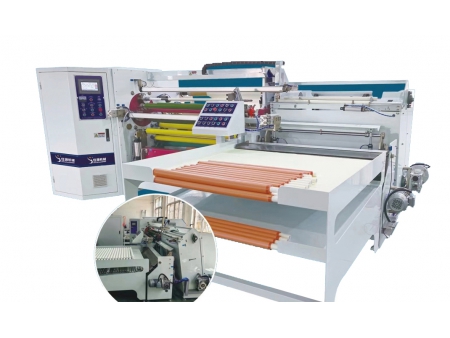 Rebobinadora automática (de tres ejes), modelo JY-800A
