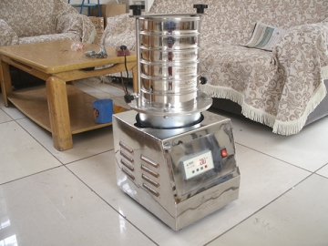 Tamizadora de laboratorio