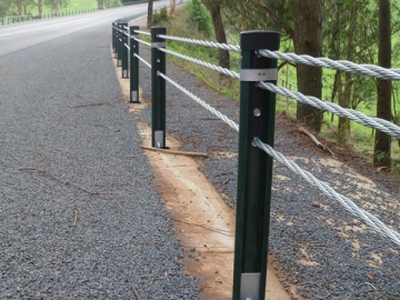 Barrera de cables / Cercado de alambre