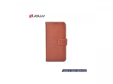 Funda cartera de PU para iPhone X